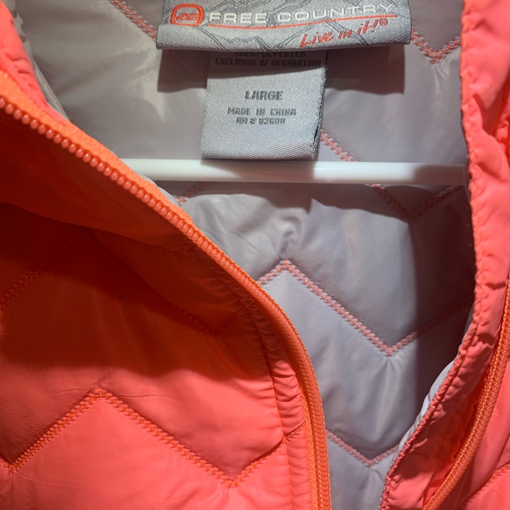Pink light fall/winter jacket - Picture 3 of 3